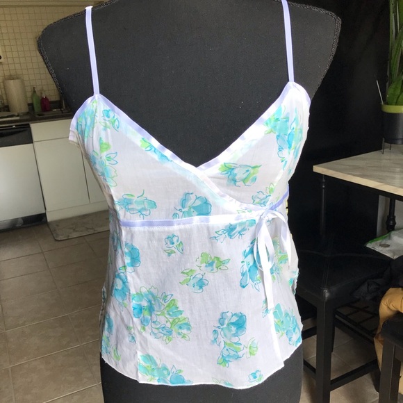 Stunning y2k Abercrombie babydoll top - Picture 1 of 16